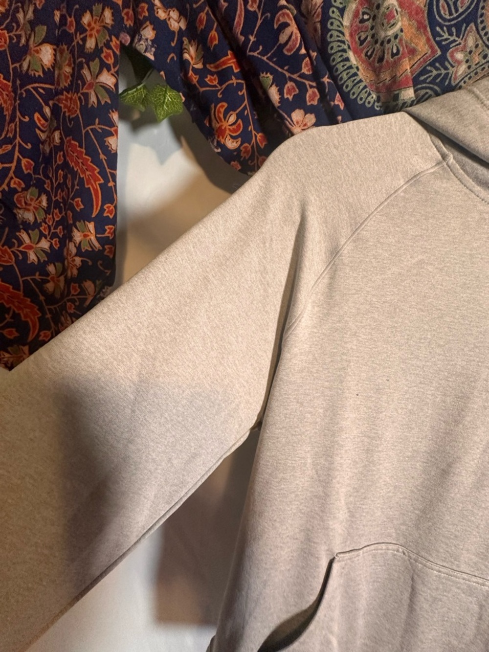 Danskin Light Gray Pullover Hoodie - Picture 4 of 9